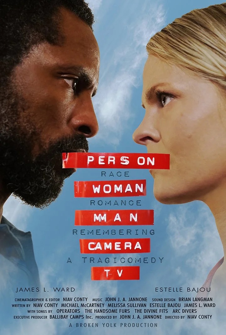 Person Woman Man Camera TV poster
